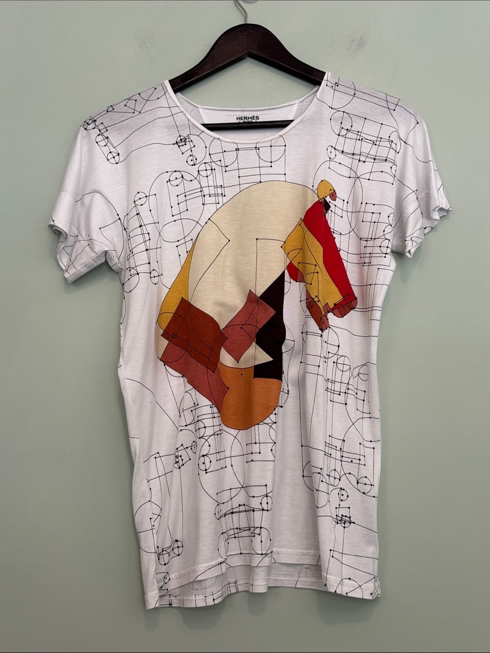 Echec Au Roi Style Graphic Horse T-Shirt (Size S)